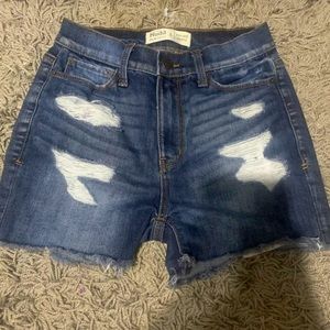 Juniors jean shorts